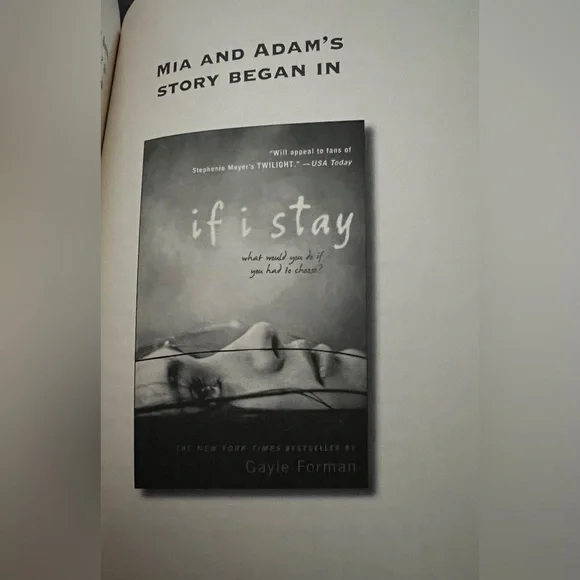 Where She Went by Gale Forman (Book 2, If I Stay) Paperback - Picture 4 of 6